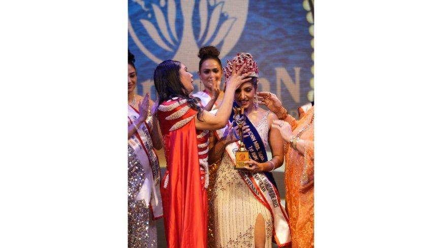 From Strength to Stardom: Neha Jonas Shines as Glammon Mrs India Worldwide 2025 1st Runner-Up