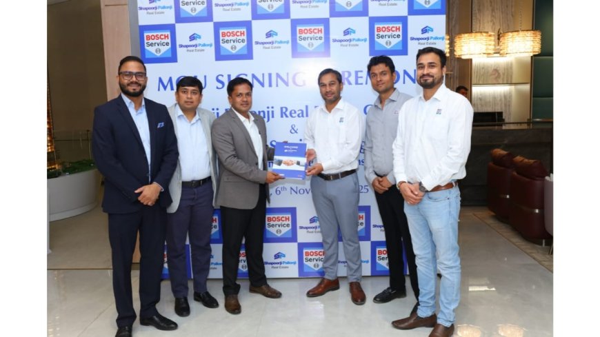Shapoorji Pallonji Real Estate partners with BOSCH Car Service to launch in-residence Xpress Car Care at The Dualis, Gurugram