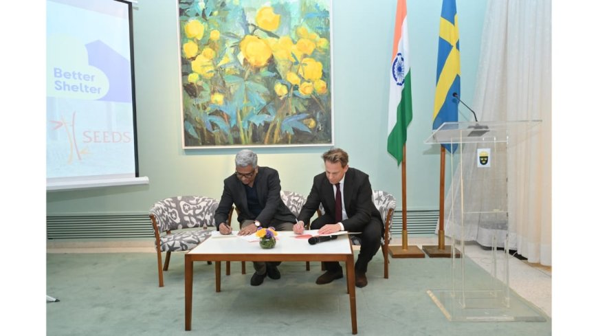 India and Sweden unite for humanitarian innovation