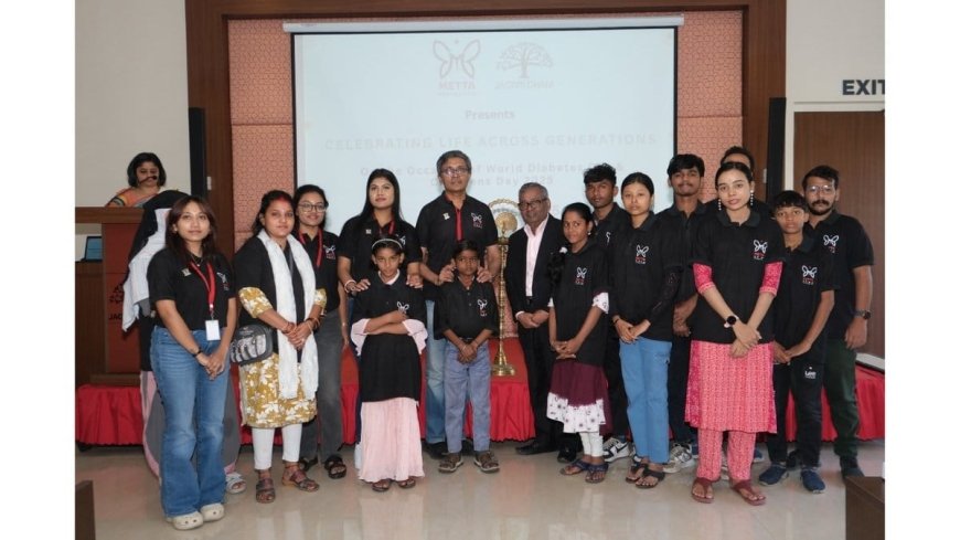 Metta (Dāna) Foundation Partners with Jagriti Dham for a Special World Diabetes Day Celebration