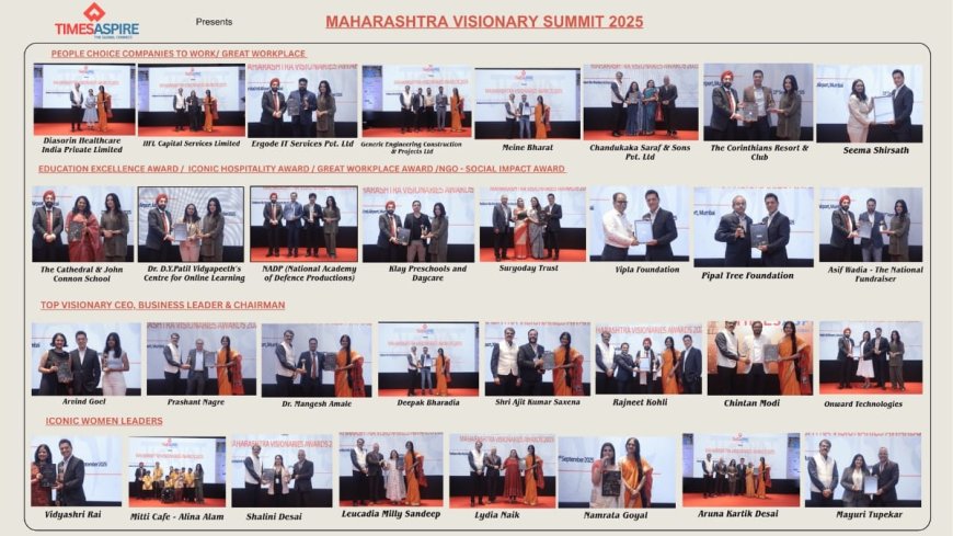 Maharashtra Visionary Summit 2025: Celebrating Leadership, Innovation & the State’s Vision for Nation-Building
