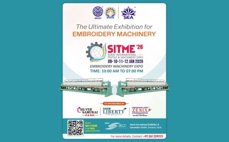SITME 2026 – Embroidery Machinery Expo to Be Held at Sarsana, Surat