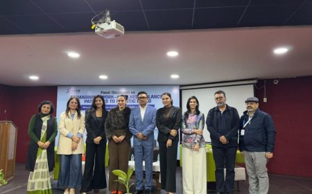 JIMS Kalkaji Hosts Panel Discussion on “Reimagining Work–Wellness Balance: Pathways to Holistic Living