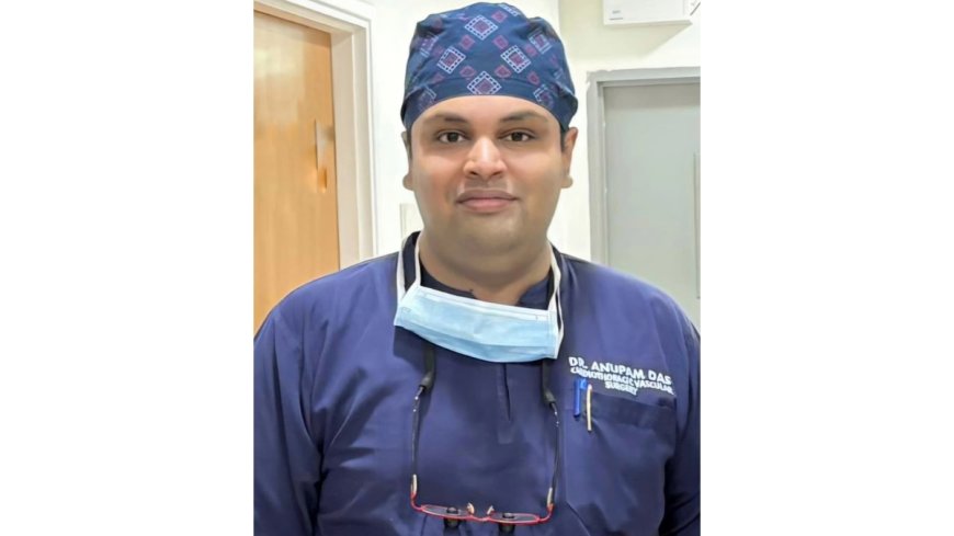 Rare, High-Risk Lung Surgery Saves Young Man’s Life at NCR Hospital: Dr. Anupam Das Performs Complex CTEPH Procedure