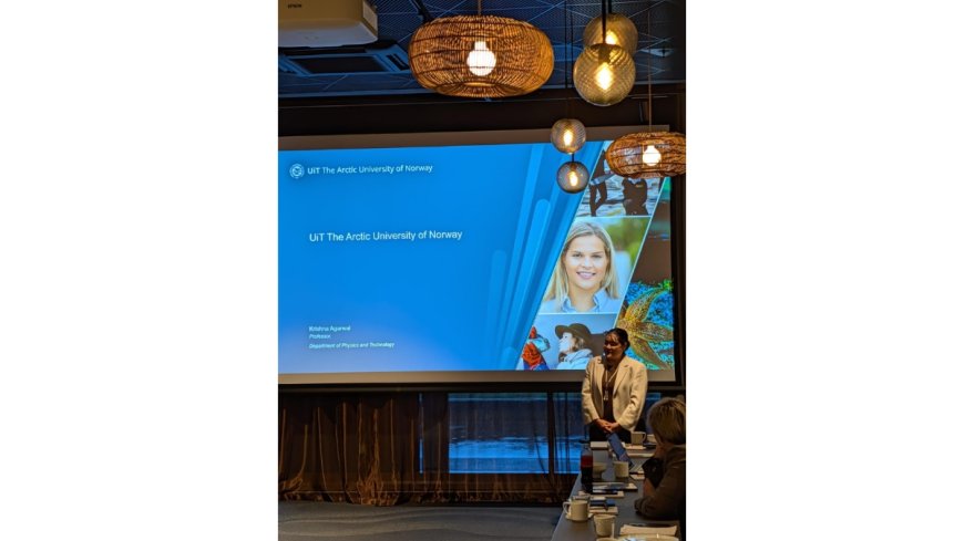 Prof. Krishna Agarwal Shares Pioneering Arctic MedTech Innovations with Indian Parliamentary Delegation in Tromsø