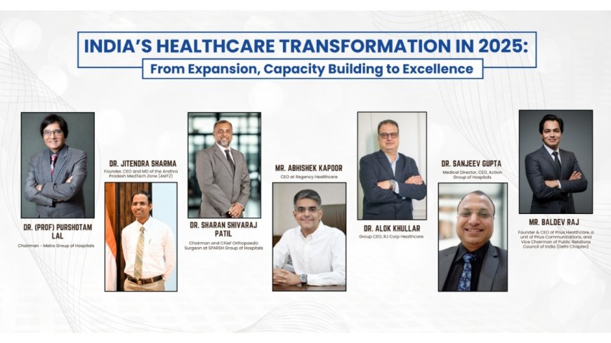 India’s Healthcare Transformation in 2025: From Expansion, Capacity Building to Excellence