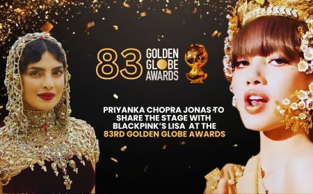 Priyanka Chopra Jonas to appear with the Blackpink fame Lisa on the 83rd Golden Globe Awards.