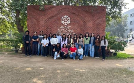 Anant National University Students Earn IPR for Project Developed in Foundation Year