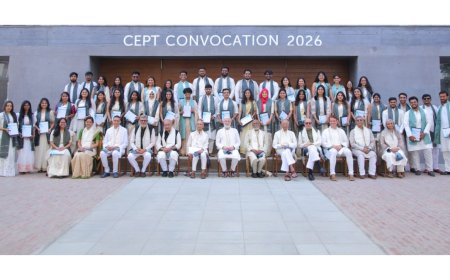 CEPT University Confers Degrees on 589 Students at Its 20th Convocation; Announces Launch of New Program – MBA in Real Estate