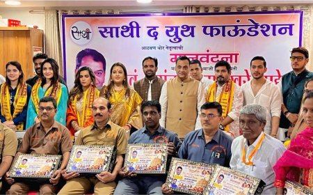 Amit Tiwari and Saathi – The Youth Foundation Celebrates Unsung Heroes of Siddhivinayak Temple