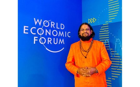 Padma Shri Brahmeshanand Swamiji at WEF 2026: A Powerful Moral Voice
