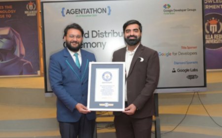 Hyderabad Shatters Global Records: Google Developer Groups Hyderabad Set New Milestone with World’s Largest Agentic AI Hackathon