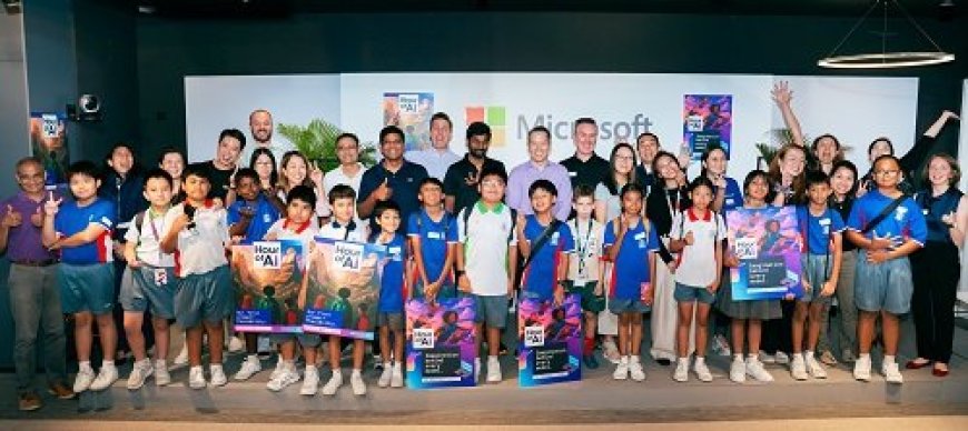 Microsoft Singapore and Enabling Leadership Bring AI Learning to Primary School Students
