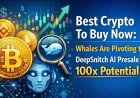 Best Crypto To Buy Now: Whales Are Pivoting to DeepSnitch AI Presale for 100x Potential, BTC and XRP Fall Victim to Declines