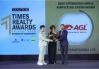 Asian Granito India Limited Honoured as Best Integrated Home and Surface Solutions Brand at Times Realty Awards Gujarat 2026