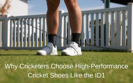 Why Cricketers Choose High-Performance Cricket Shoes Like the ID1