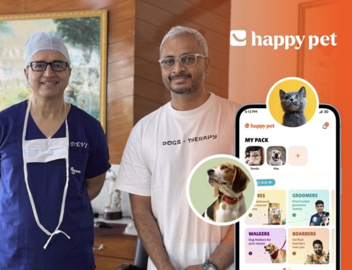 Happy Pet, India’s First Pet Tech Company, Secures Strategic Funding from Dr. Devi Shetty
