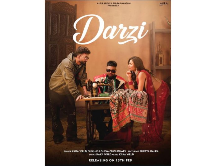 “Darzi” Sets the Internet Buzzing, A High-Energy Release by Kaka Wrld, Sukh-E, Shiva Choudhary and Shreya Kalra
