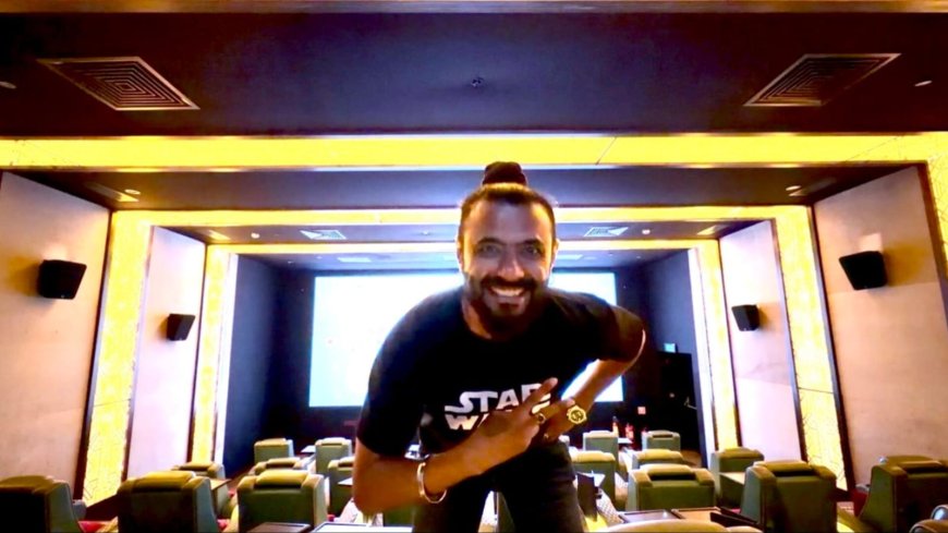 True Fan Alert Choreographer Sagar Das Goes the Extra Mile to Watch 'Stranger 3'