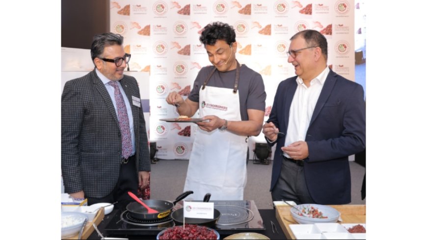 US Cranberries Hosts Special Event with Global Brand Ambassador Chef Vikas Khanna