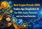 Best Crypto Presale: Traders Ape DeepSnitch AI For 100x Gains Potential and Live Fraud Detection, Noctura and Hexydog Find Their Footing