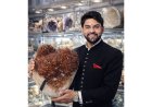 Millionaire Astrologer Astro Parduman Showcases Rare 12,324 grams Natural Heart-Shaped Citrine Crystal