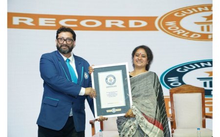 Milestone created in the field of Ayurveda, Dr. Mukesh Sharda, honored by Guinness World Records, Making India Proud