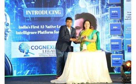 CognexiaAI Launches India’s First AI Native Legal Intelligence Platform, Announces Rs 540 Crore Global Contracts
