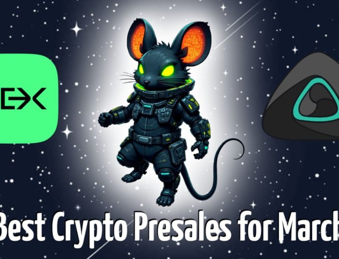 Best Crypto Presales for March: DeepSnitch AI’s 185% Rally Ahead of March 31 Launch Challenges NEX and LIQUID