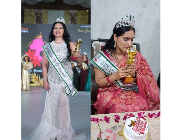 Neetu Sangwan Shines as 2nd Runner-Up at VG Mrs India Global Icon Season 7
