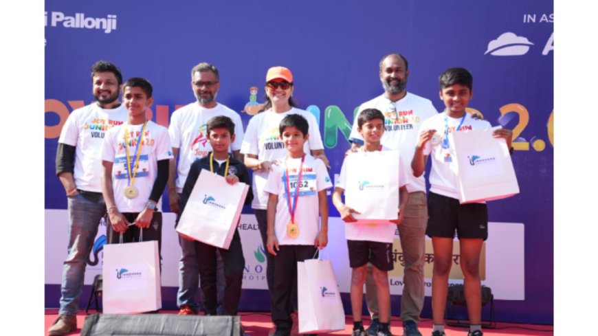 Joyville Shapoorji Housing Brings Young Pune Runners Together for ‘Joy Run Junior 2.0’ at SP Kingstown
