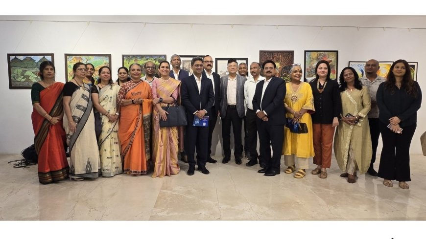 10th Sahayog Contemporary Art Exhibition Brings Police, Civil Services and Artists Together