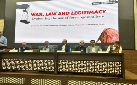 Experts at Delhi Seminar Strongly Condemn US-Israel Strikes on Iran as Violation of UN Charter and International Law