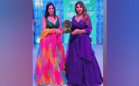 Nikita Steals the Spotlight at Mid Night Runway Week in Noida Film City