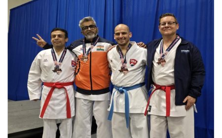 Indian Martial Artist Yashpal Singh Kalsi Clinches Gold at US Open Karate Championship Despite Injury and Illness