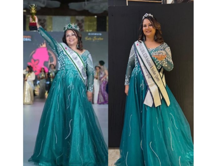 Radhika Beena Lakra Shines with Grace and Purpose at VG Miss and Mrs India Global Icon 2026