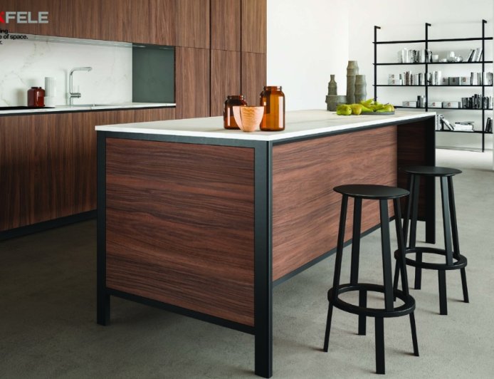 Hafele Islene – Aluminium Profiles for Modular Island Systems Built to Complement Modern Kitchen Spaces