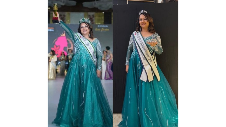 Radhika Beena Lakra Shines with Grace and Purpose at VG Miss and Mrs India Global Icon 2026
